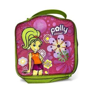 Pink and Green Vintage Polly Pocket Carrying Case